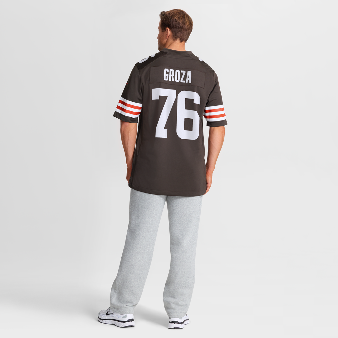 Cleveland Browns Lou Groza Nike Brown Retired Player Game product image 8