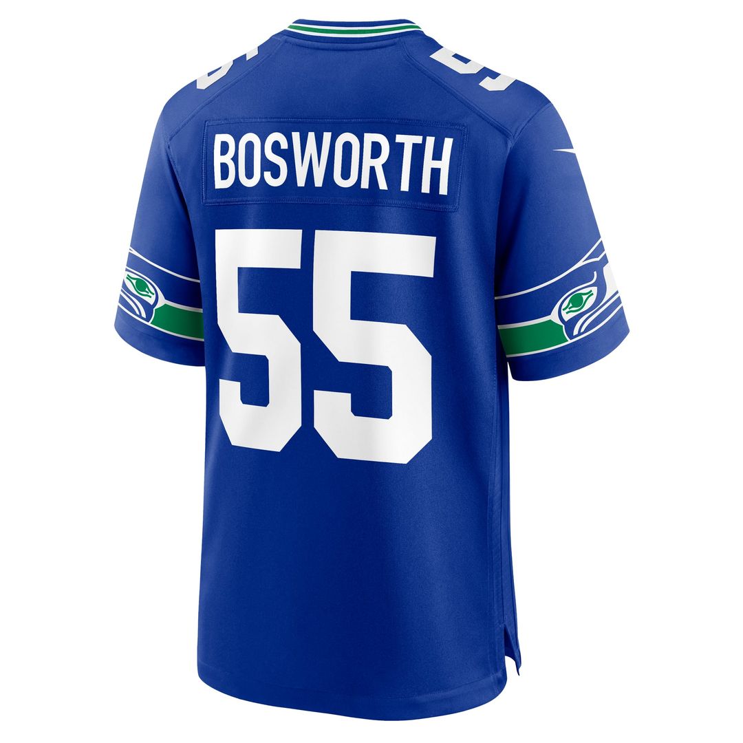 Seattle Seahawks Brian Bosworth Nike Royal Retired Player product image 3