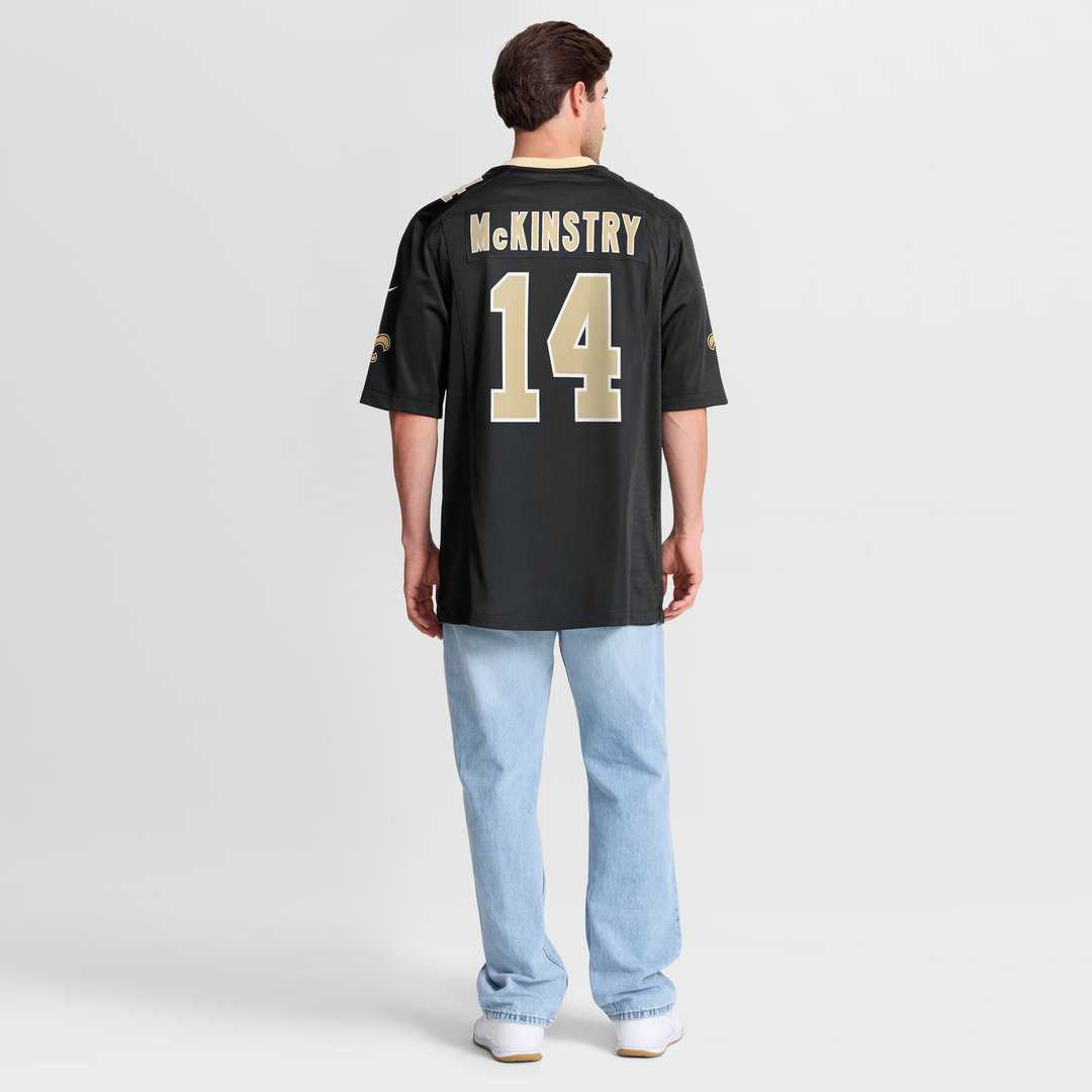 New Orleans Saints Ga'Quincy McKinstry Nike Black Game product image 8