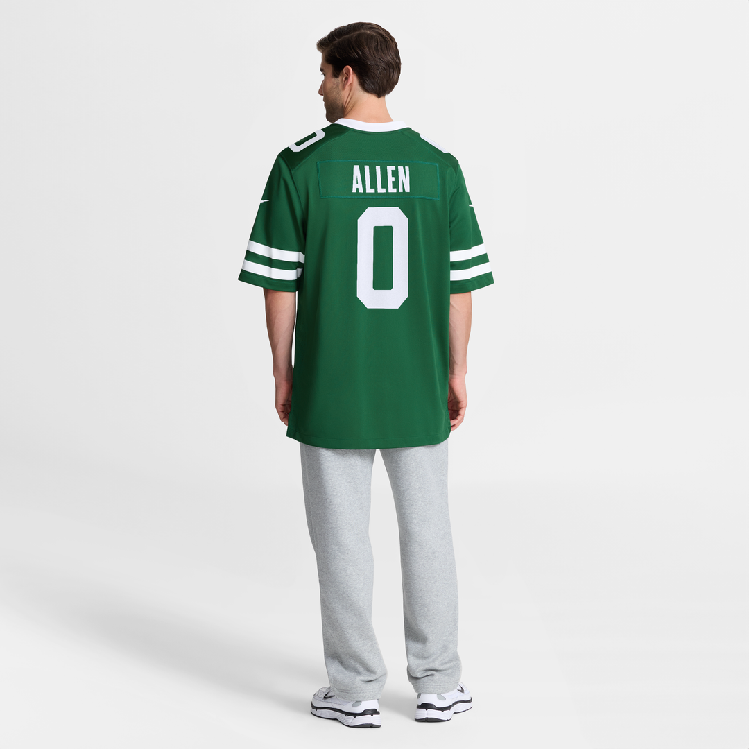 New York Jets Braelon Allen Nike Legacy Green Game Jersey product image 8