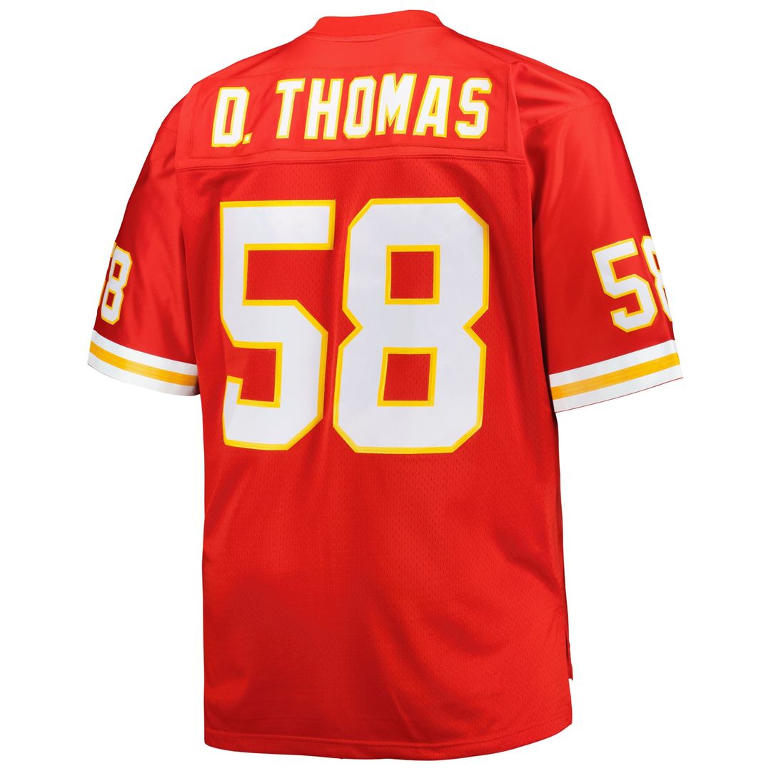 Kansas City Chiefs Derrick Thomas Mitchell & Ness Red Big & product image 3