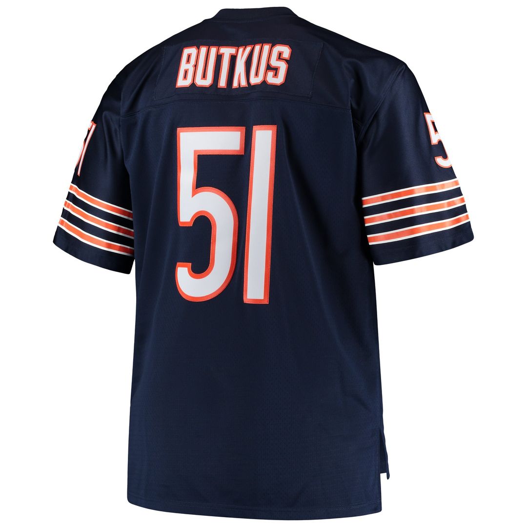 Chicago Bears Dick Butkus Mitchell & Ness Navy Big & Tall product image 3