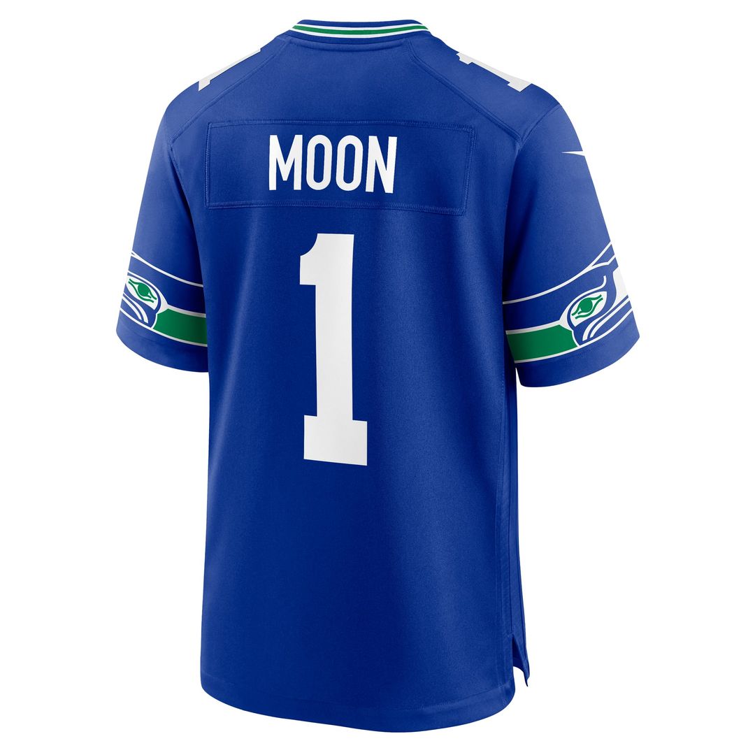 Seattle Seahawks Warren Moon Nike Royal Retired Player product image 3