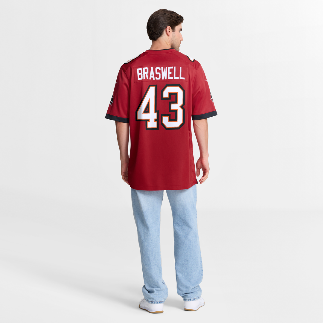 Tampa Bay Buccaneers Chris Braswell Nike Red Game Jersey product image 8