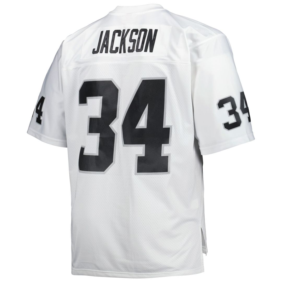Las Vegas Raiders Bo Jackson Mitchell & Ness Black Big & product image 9