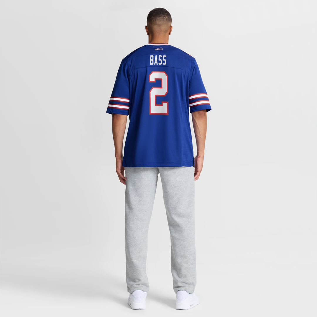 Buffalo Bills Tyler Bass Nike Royal Game Jersey product image 8