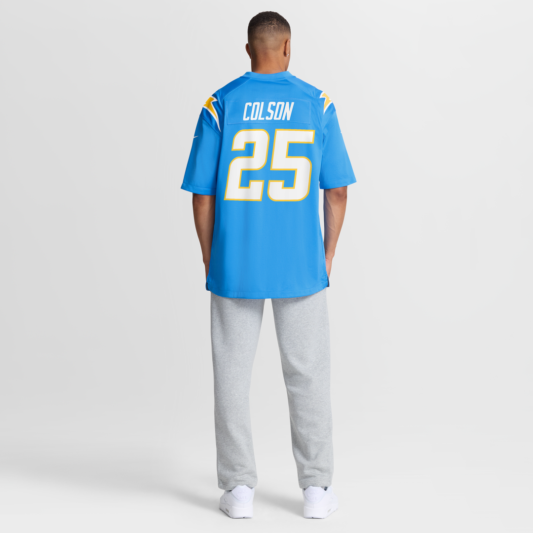 Los Angeles Chargers Junior Colson Nike Powder Blue Game product image 8