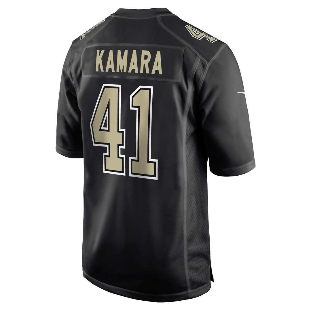 New Orleans Saints Alvin Kamara Nike Carbon Black Fashion product image 3