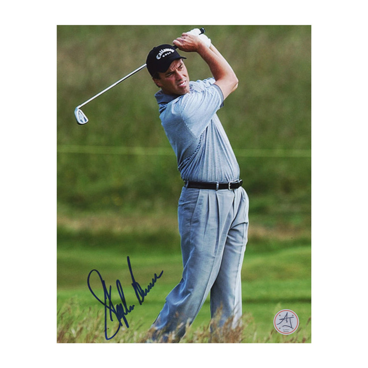 Stephen Ames Autographed Golf 8x10 Photo product image 1, provided for visual reference and product detail review
