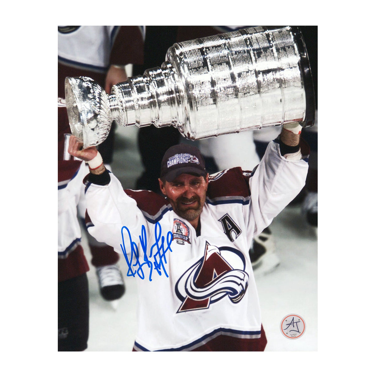 Ray Bourque Signed Colorado Avalanche 2001 Stanley Cup 8x10 Photo product image 1, provided for visual reference and product
