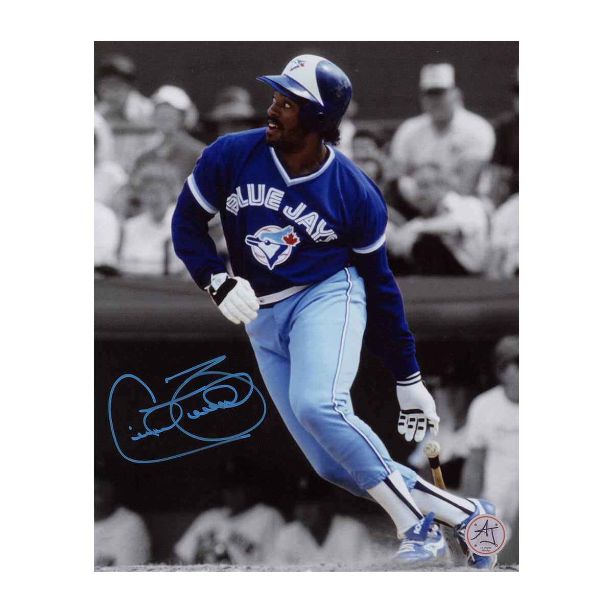Cecil Fielder Autographed Toronto Blue Jays Isolated Batting 8x10 Photo product image 1, provided for visual reference and