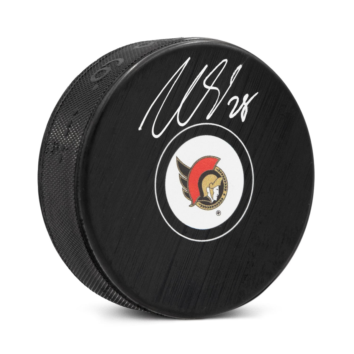 Claude Giroux Autographed Ottawa Senators Hockey Puck product image 1, provided for visual reference and product detail