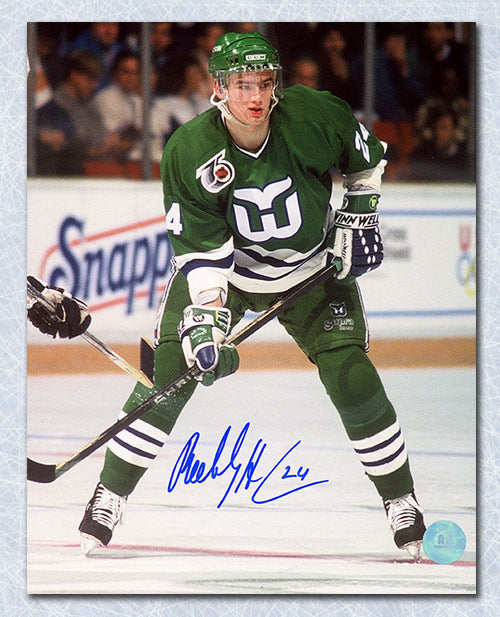 Bobby Holik Autographed Hartford Whalers Hockey 8x10 Photo product image 1, provided for visual reference and product detail