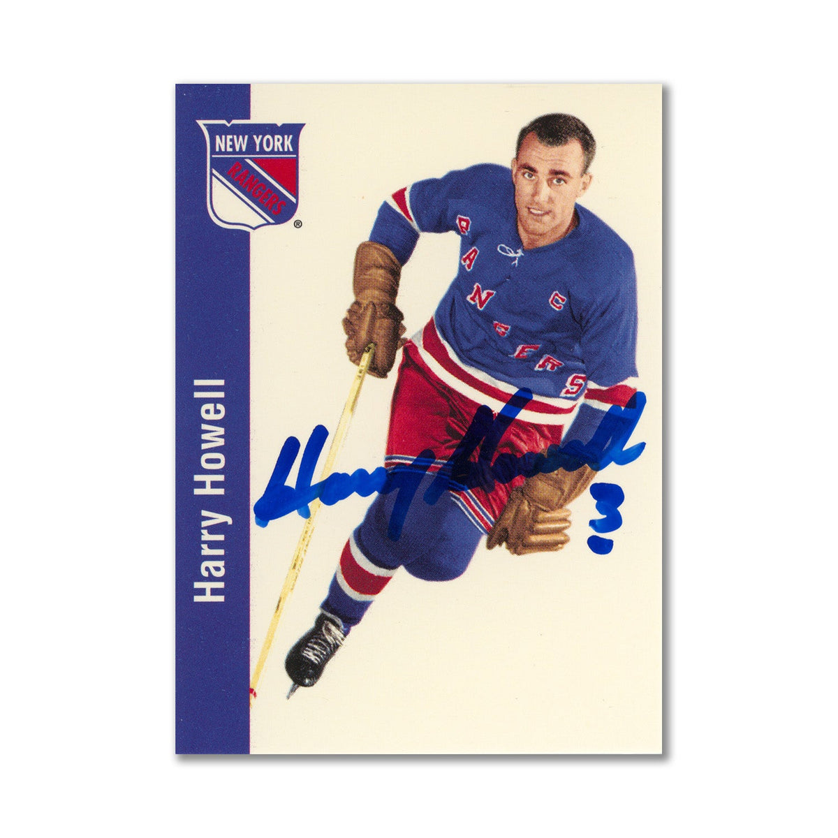 Autographed 1994 Parkhurst Missing Link #96 Harry Howell Hockey Card product image 1, provided for visual reference and