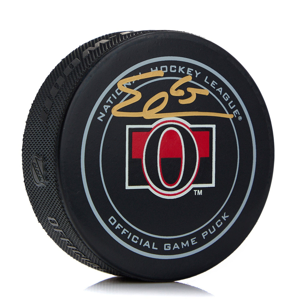 Erik Karlsson Ottawa Senators Signed Official Game Puck product image 1, provided for visual reference and product detail