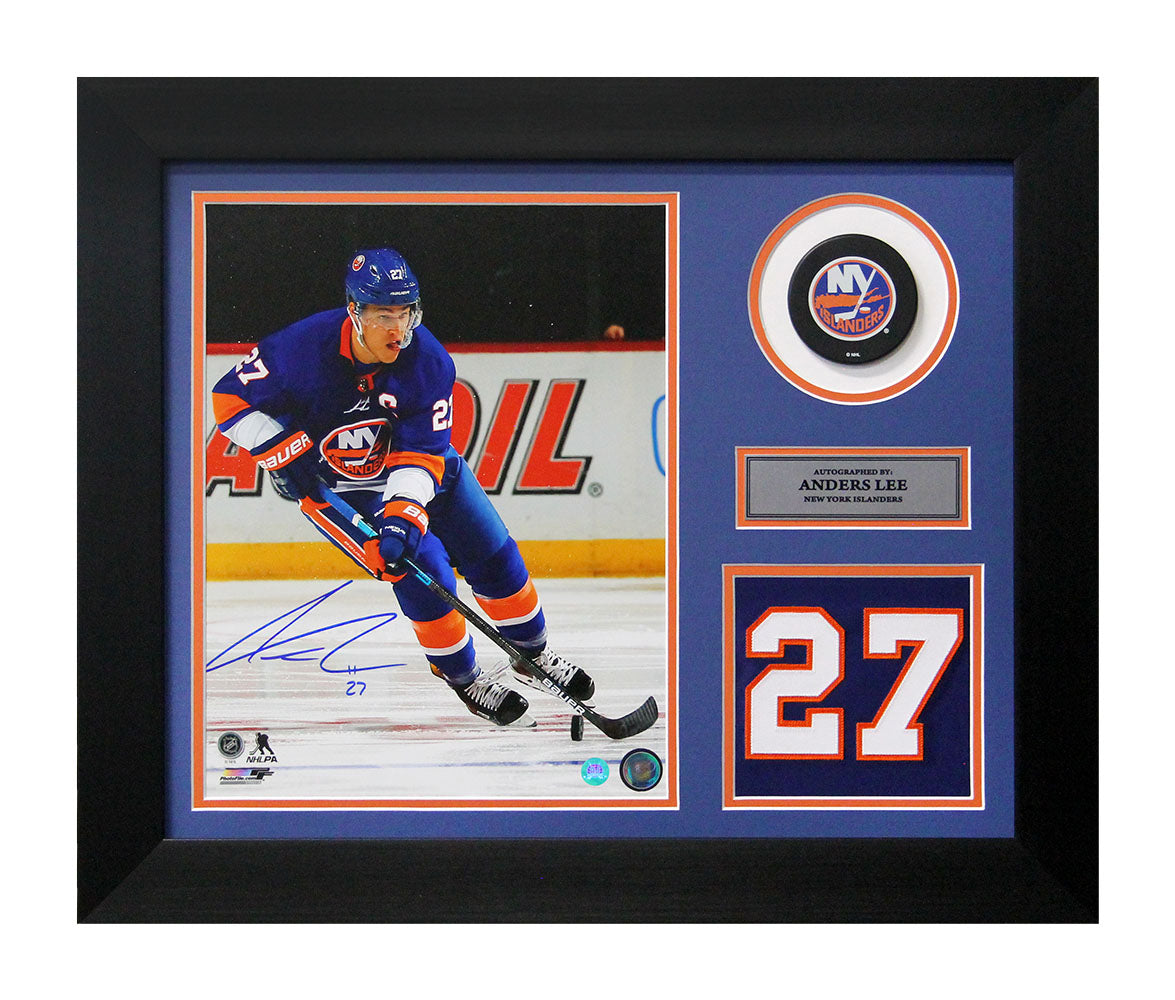 Anders Lee Signed New York Islanders Game Day Number 20x24 Frame product image 1, provided for visual reference and product
