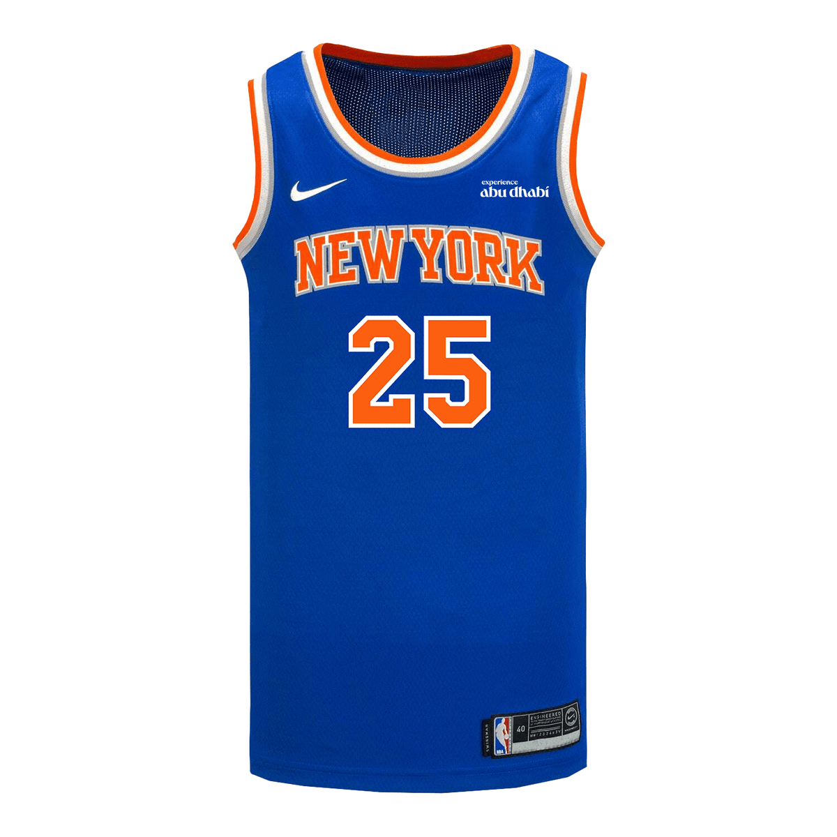 Mikal Bridges Nike Icon Swingman Jersey product image 2, provided for visual reference and product detail review