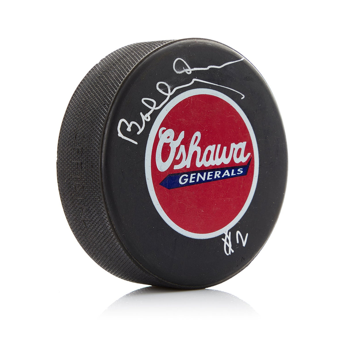 Bobby Orr Autographed Oshawa Generals Hockey Puck product image 1, provided for visual reference and product detail review