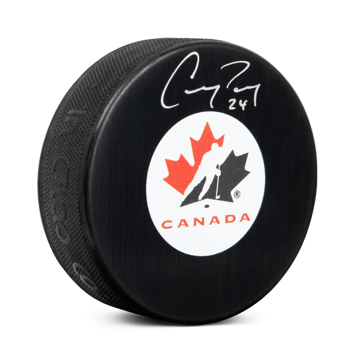 Corey Perry Team Canada Signed Hockey Canada Puck product image 1, provided for visual reference and product detail review