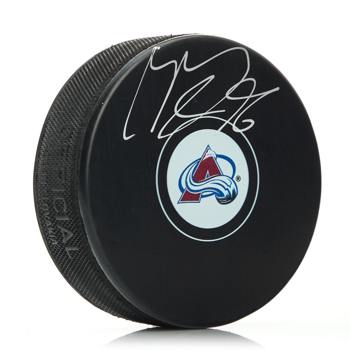 Mikko Rantanen Autographed Colorado Avalanche Hockey Puck product image 1, provided for visual reference and product detail