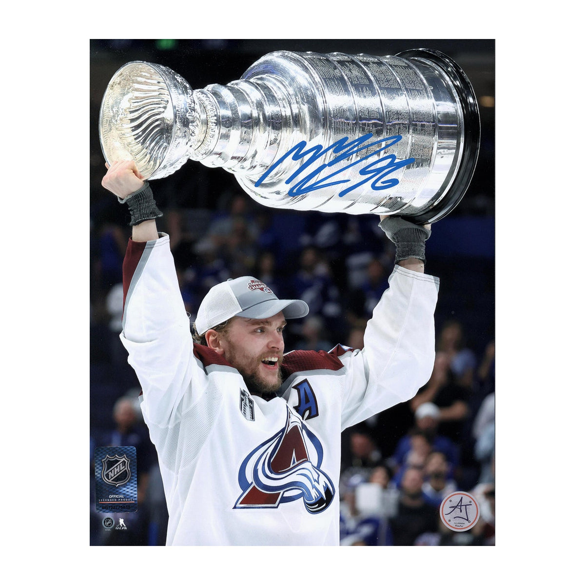 Mikko Rantanen Signed Colorado Avalanche 2022 Stanley Cup 8x10 Photo product image 1, provided for visual reference and