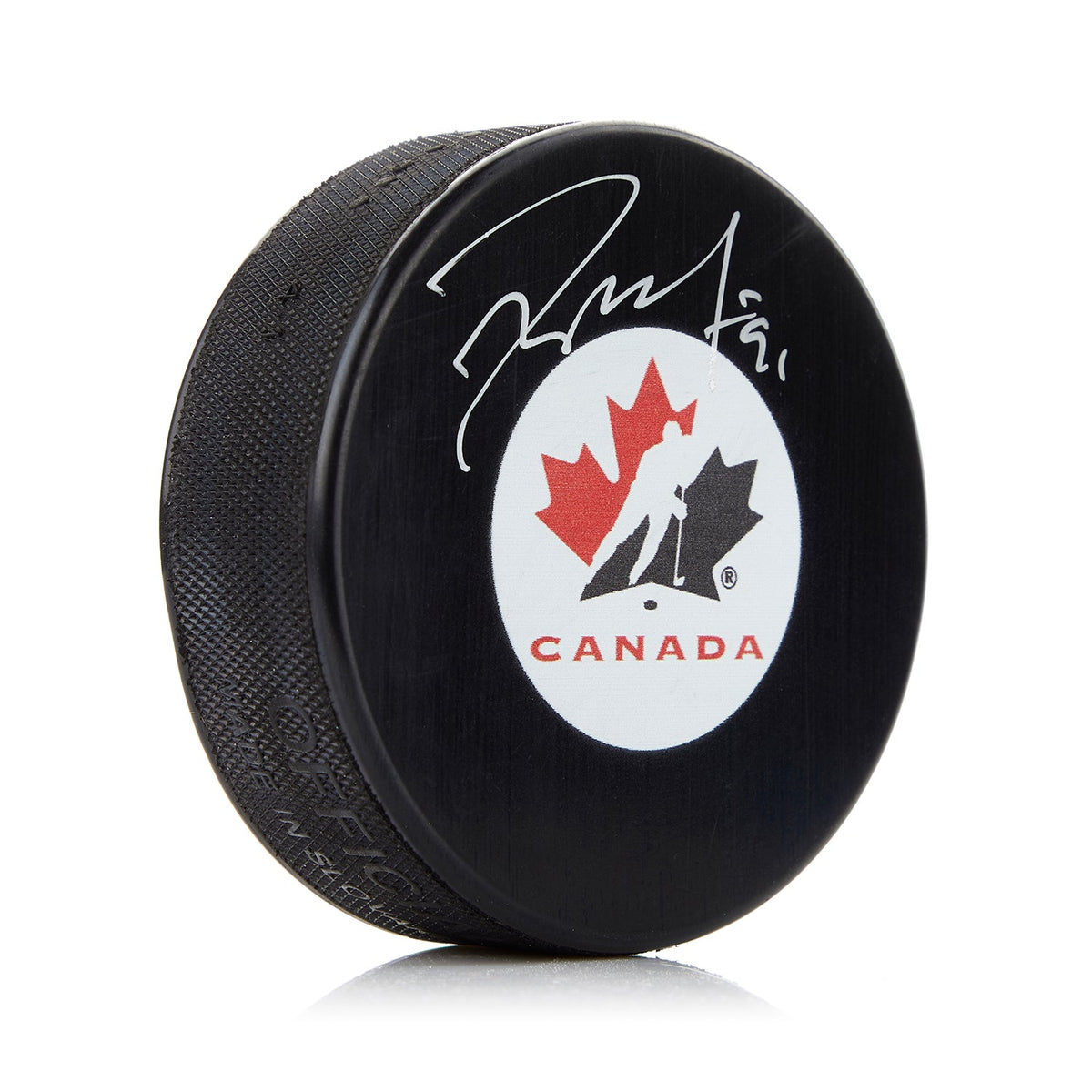 Tyler Seguin Team Canada Autographed Hockey Puck product image 1, provided for visual reference and product detail review