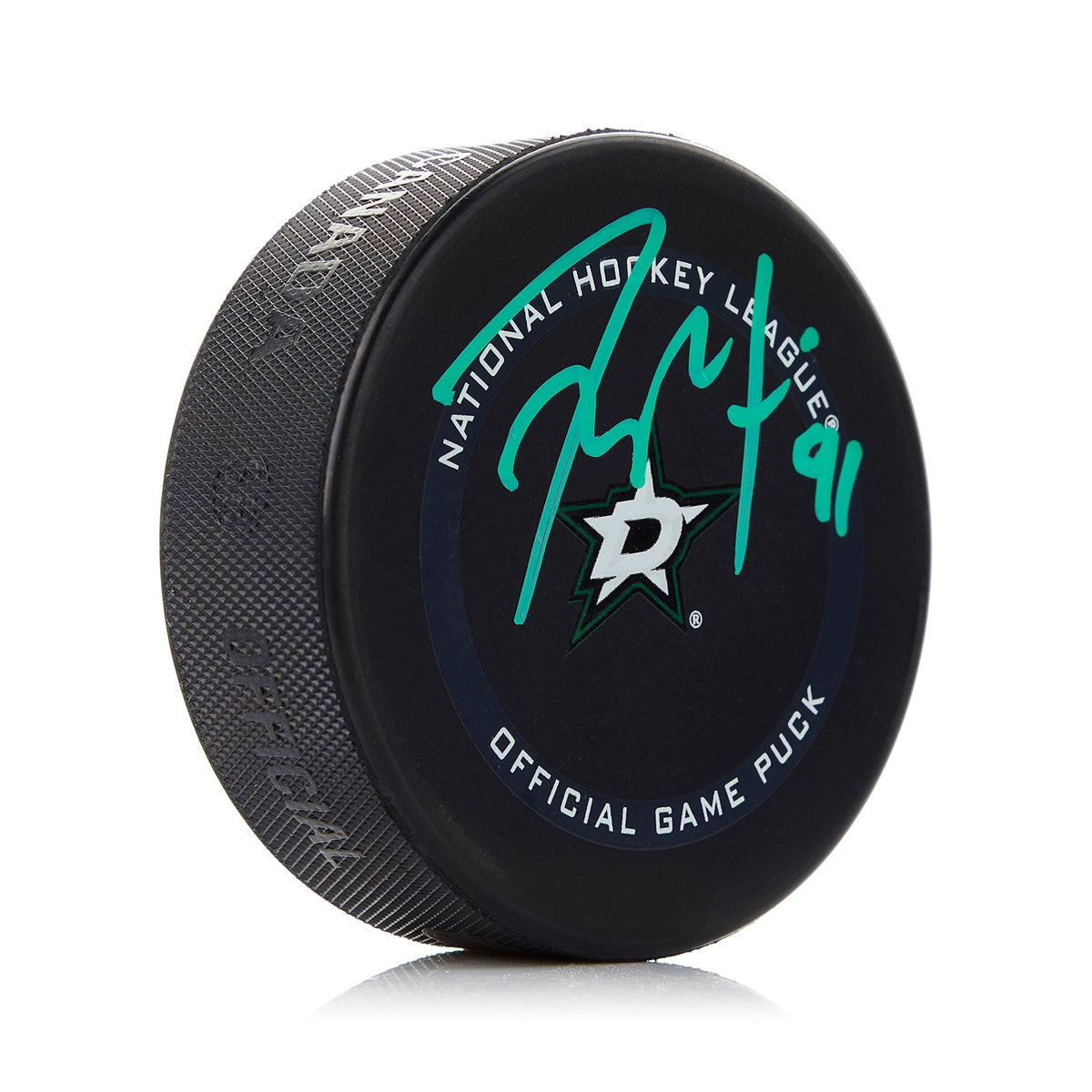 Tyler Seguin Signed Dallas Stars Official Game Puck product image 1, provided for visual reference and product detail review