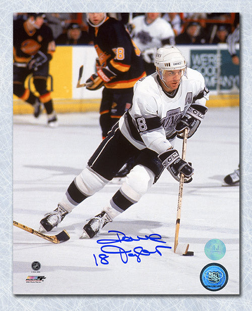 Dave Taylor Autographed Los Angeles Kings Hockey 8x10 Photo product image 1, provided for visual reference and product