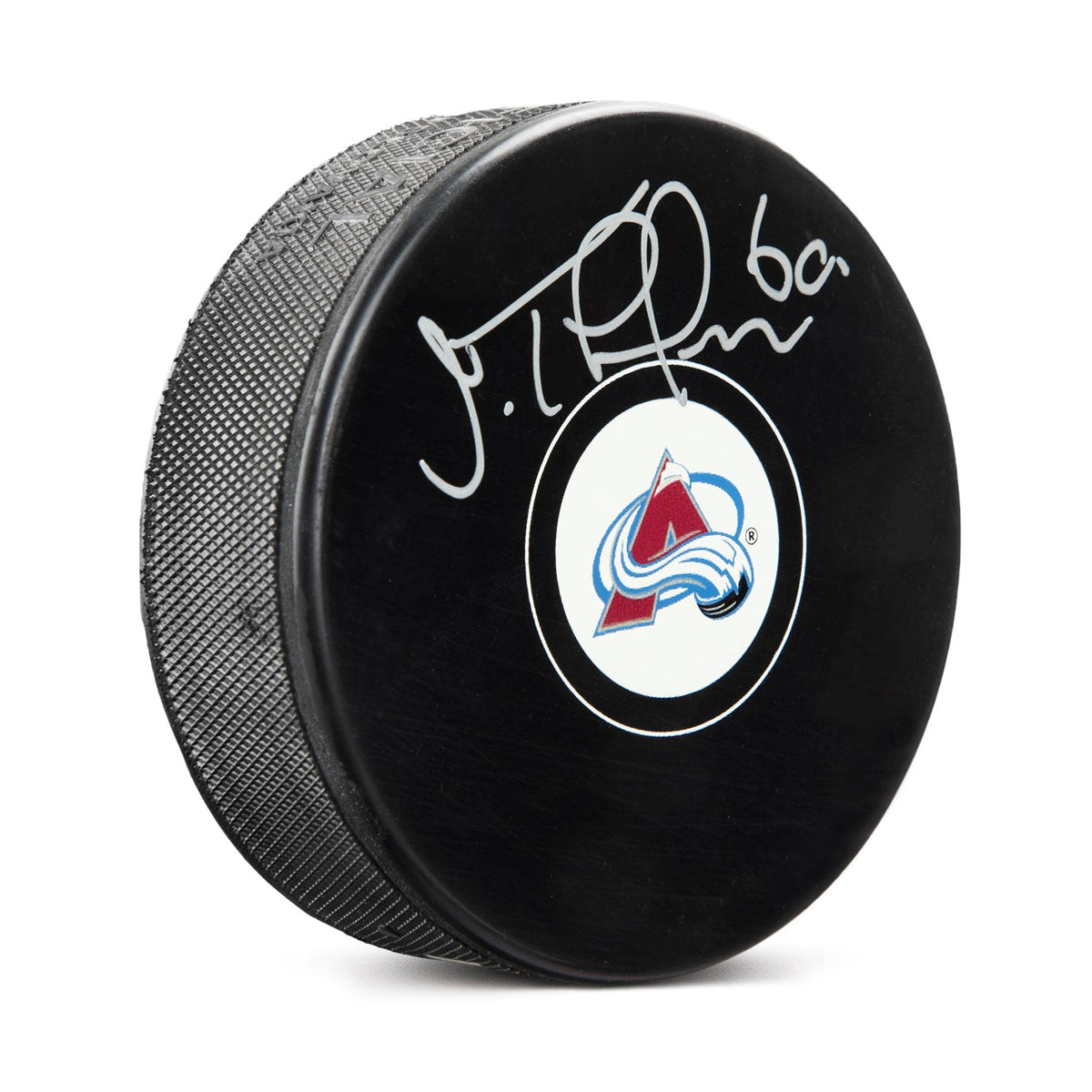 Jose Theodore Autographed Colorado Avalanche Hockey Puck product image 1, provided for visual reference and product detail