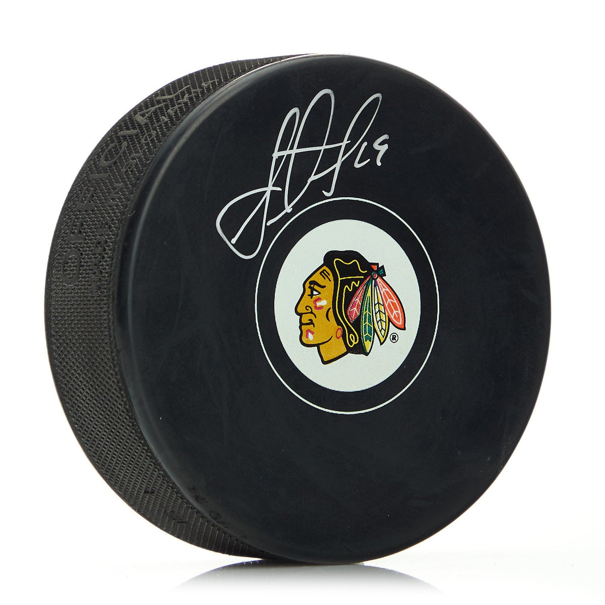 Jonathan Toews Autographed Chicago Blackhawks Hockey Puck product image 1, provided for visual reference and product detail