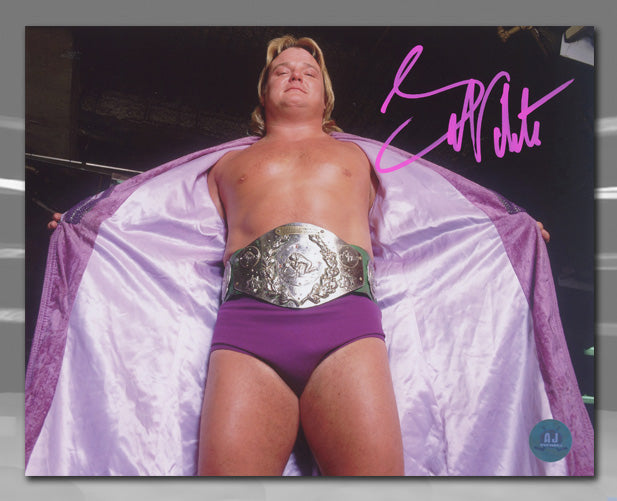 Greg Valentine Signed Wrestling 8x10 Photo product image 1, provided for visual reference and product detail review