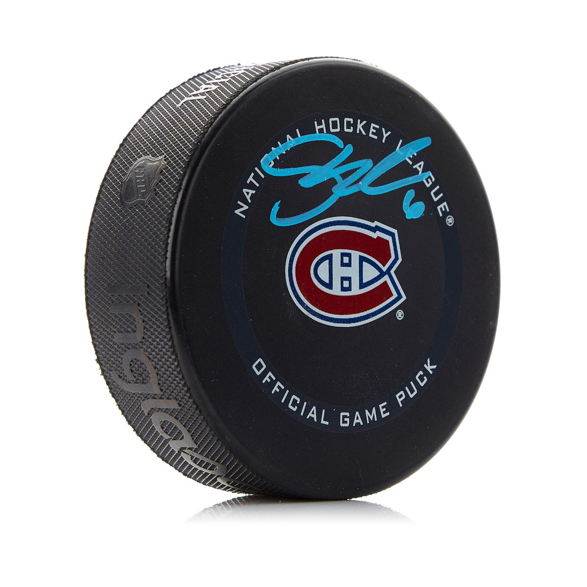 Shea Weber Signed Montreal Canadiens Official Game Puck product image 1, provided for visual reference and product detail