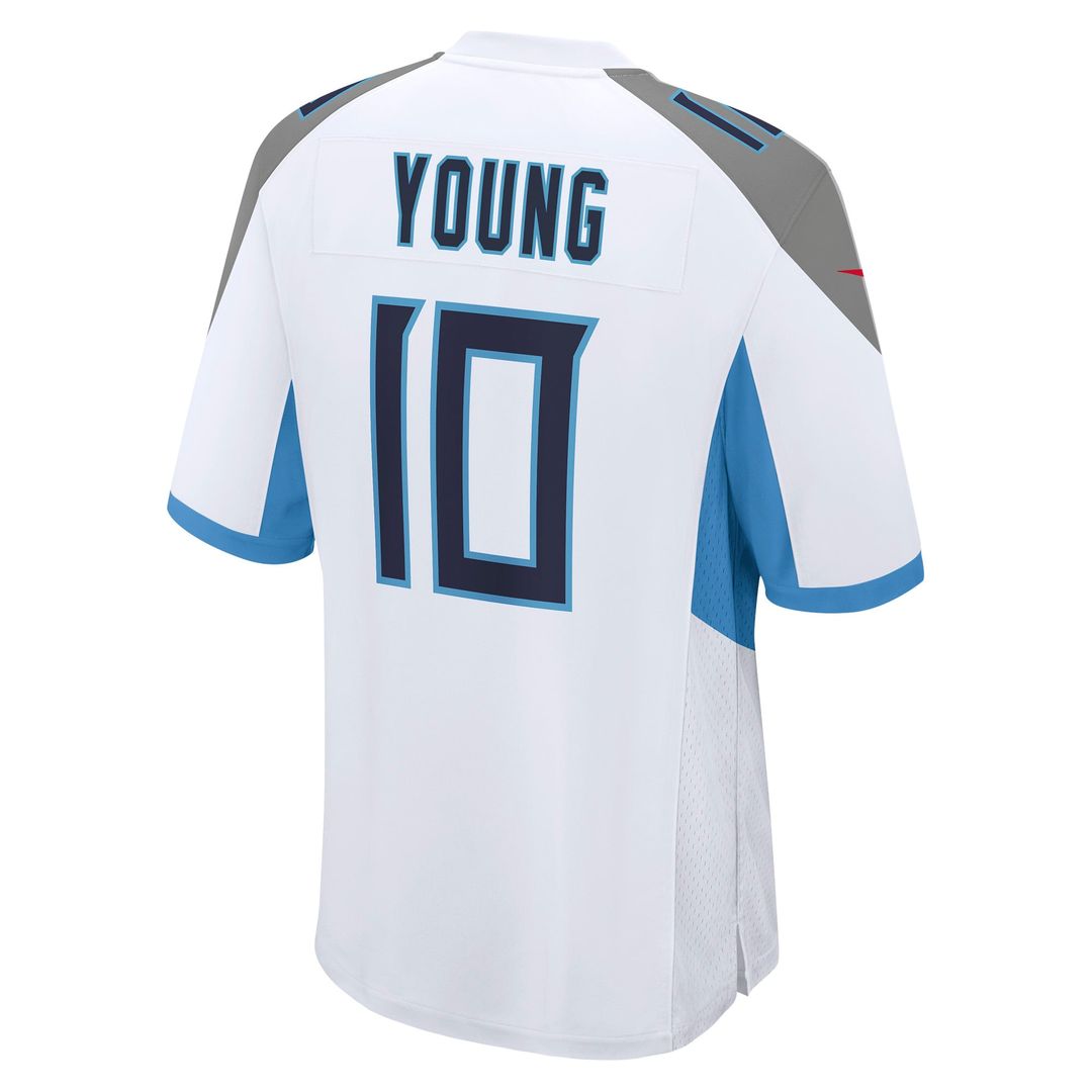 Tennessee Titans Vince Young Nike White Retired Game Jersey product image 3