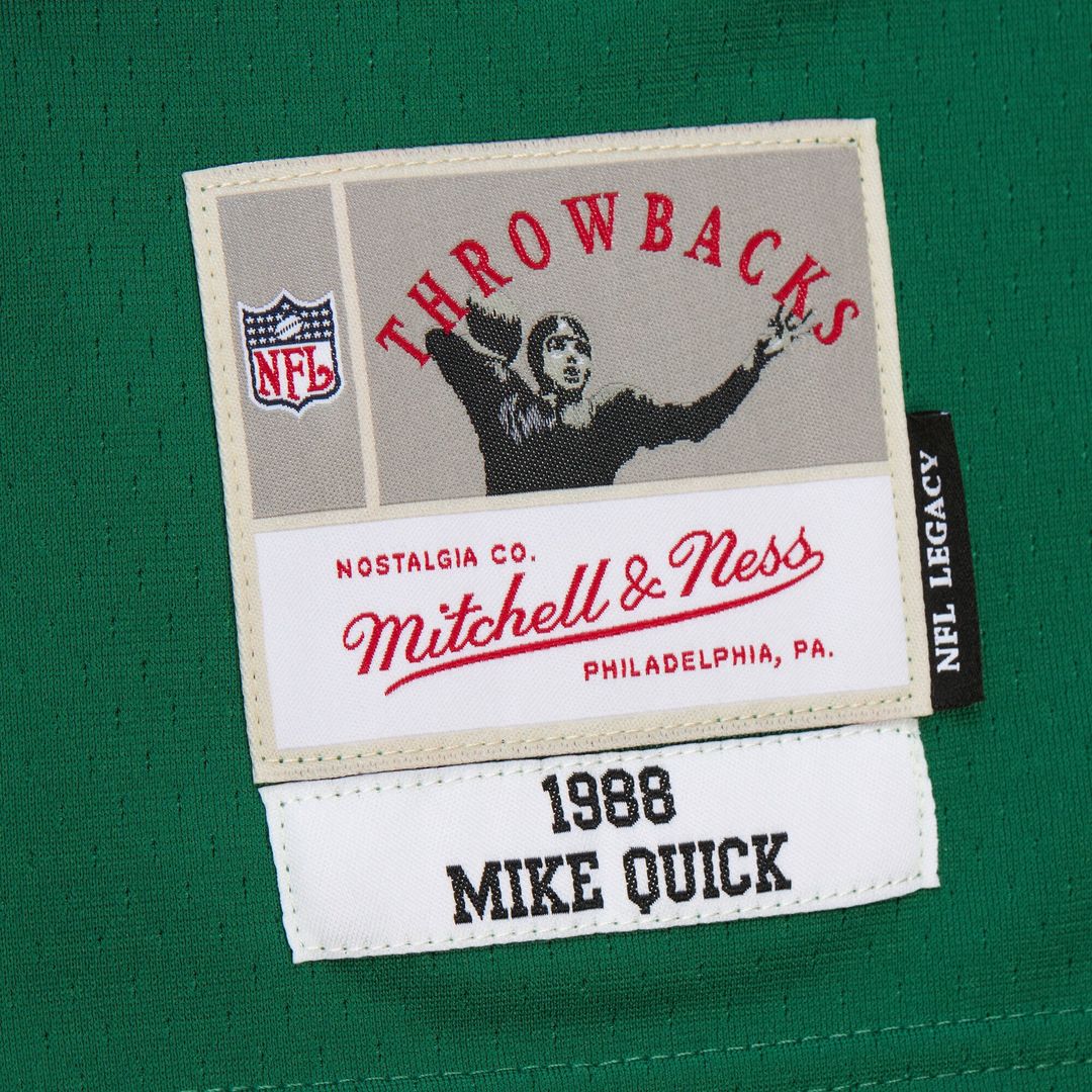 Philadelphia Eagles Mike Quick Mitchell & Ness Kelly Green product image 5