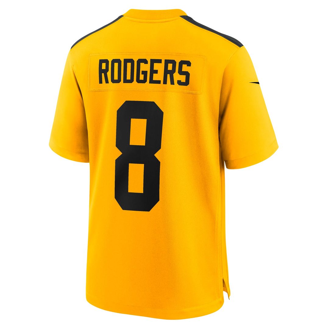 Pittsburgh Steelers Aaron Rodgers Nike White Game Jersey product image 22
