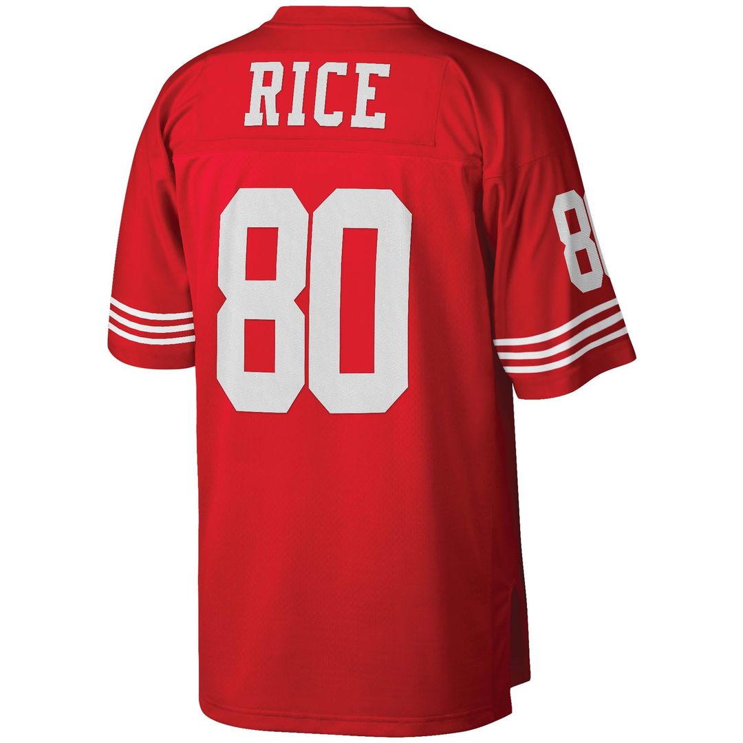 San Francisco 49ers Jerry Rice Mitchell & Ness Scarlet Big product image 3