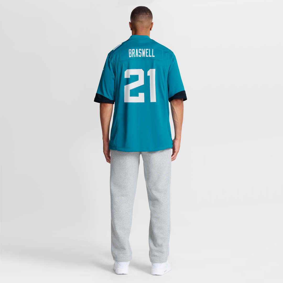Jacksonville Jaguars Christian Braswell Nike Teal Game product image 8