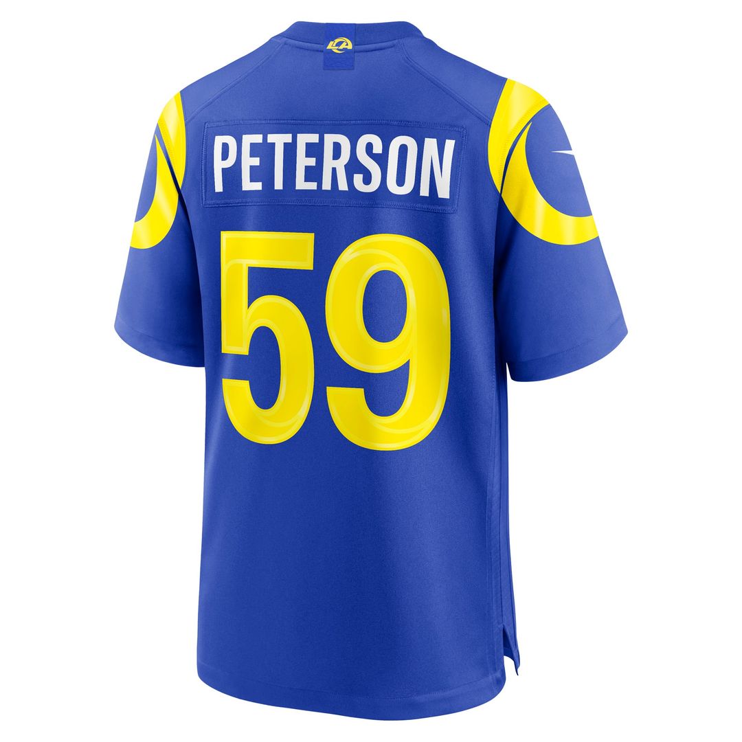 Los Angeles Rams Darryl Peterson Nike Royal Game Jersey product image 3