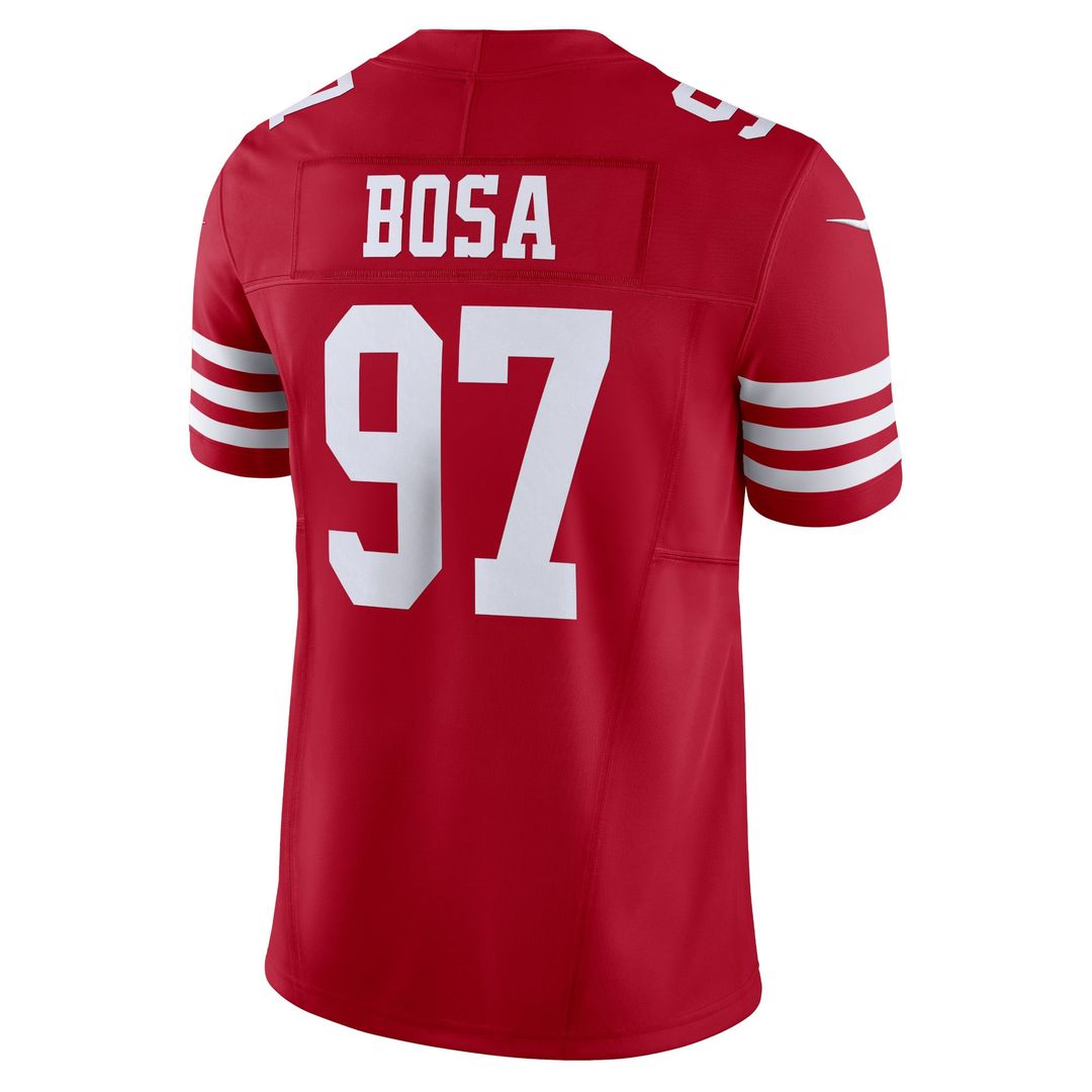 San Francisco 49ers Nick Bosa Nike Scarlet Vapor FUSE product image 3