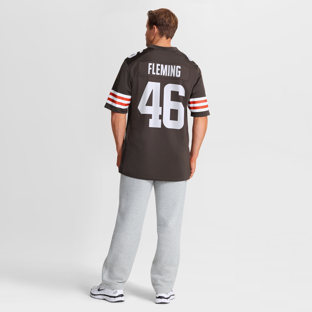 Cleveland Browns Don Fleming Nike Brown Retired Player product image 8