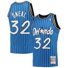 Orlando Magic Shaquille O'Neal Blue 1994-95 Hardwood Classics Swingman Jersey product image 1, provided for visual reference