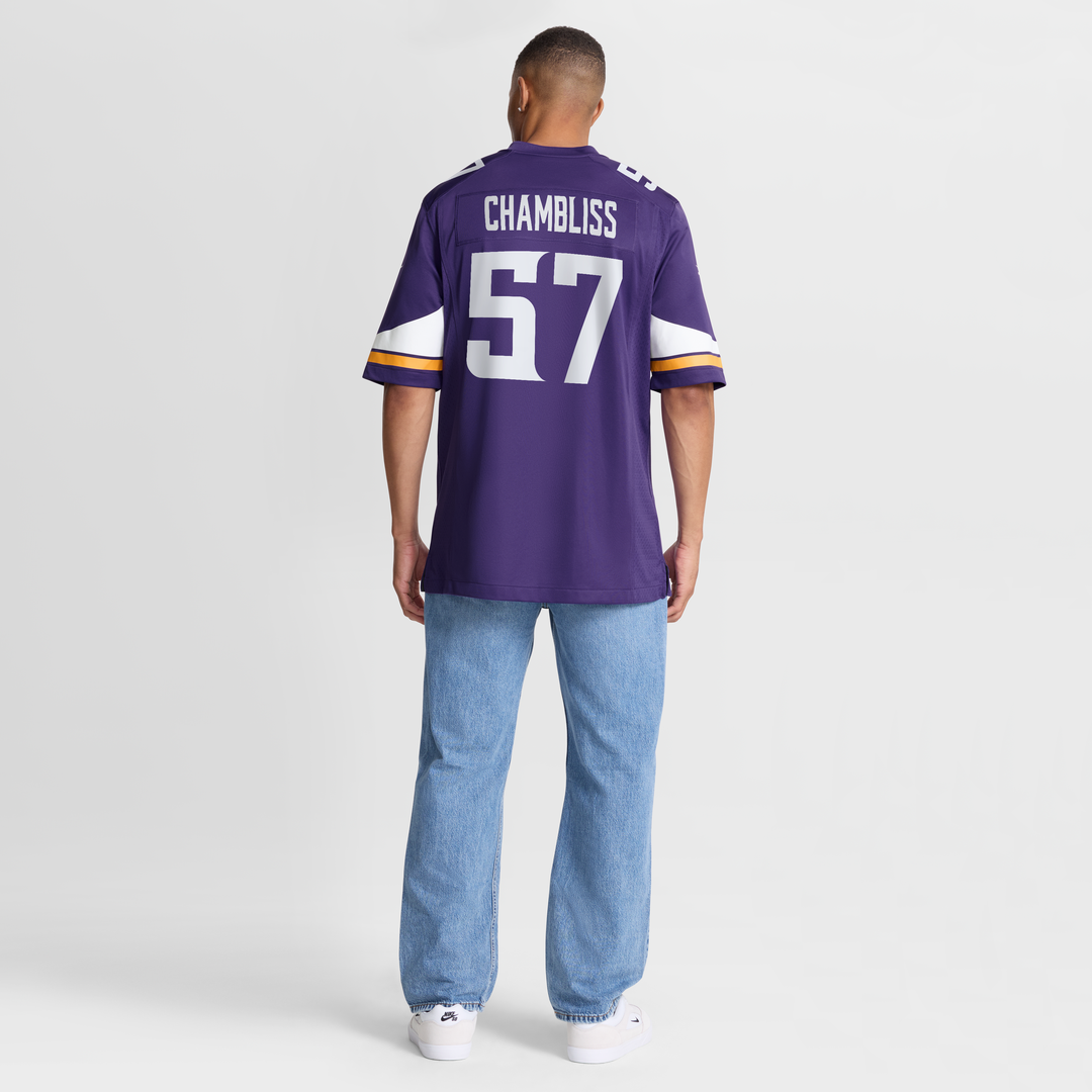 Minnesota Vikings Chaz Chambliss Nike Purple Game Jersey product image 8