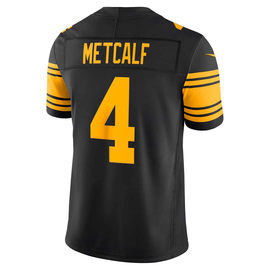 Pittsburgh Steelers DK Metcalf Nike Black Alternate Vapor product image 3