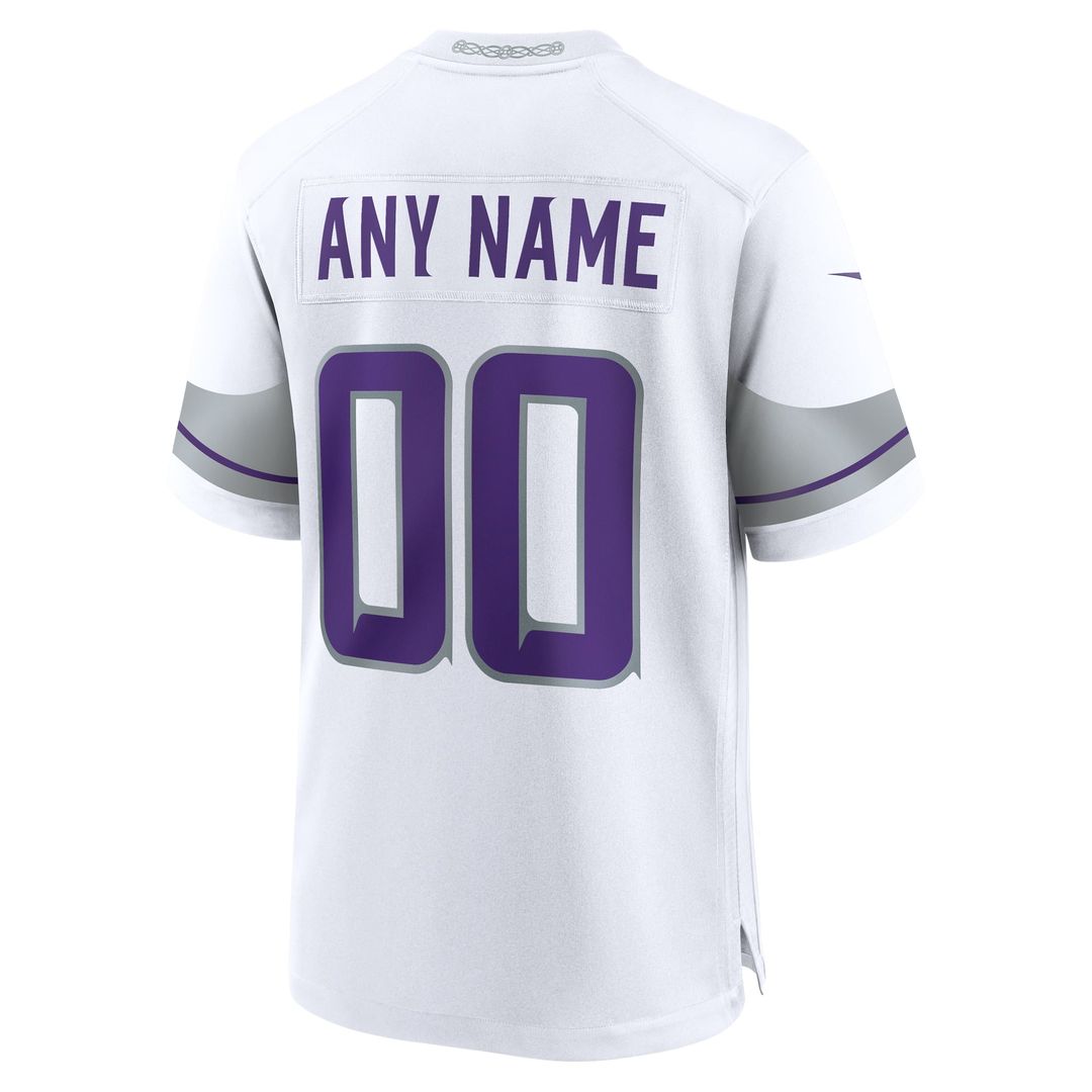 Minnesota Vikings Nike Purple Classic Custom Jersey product image 15