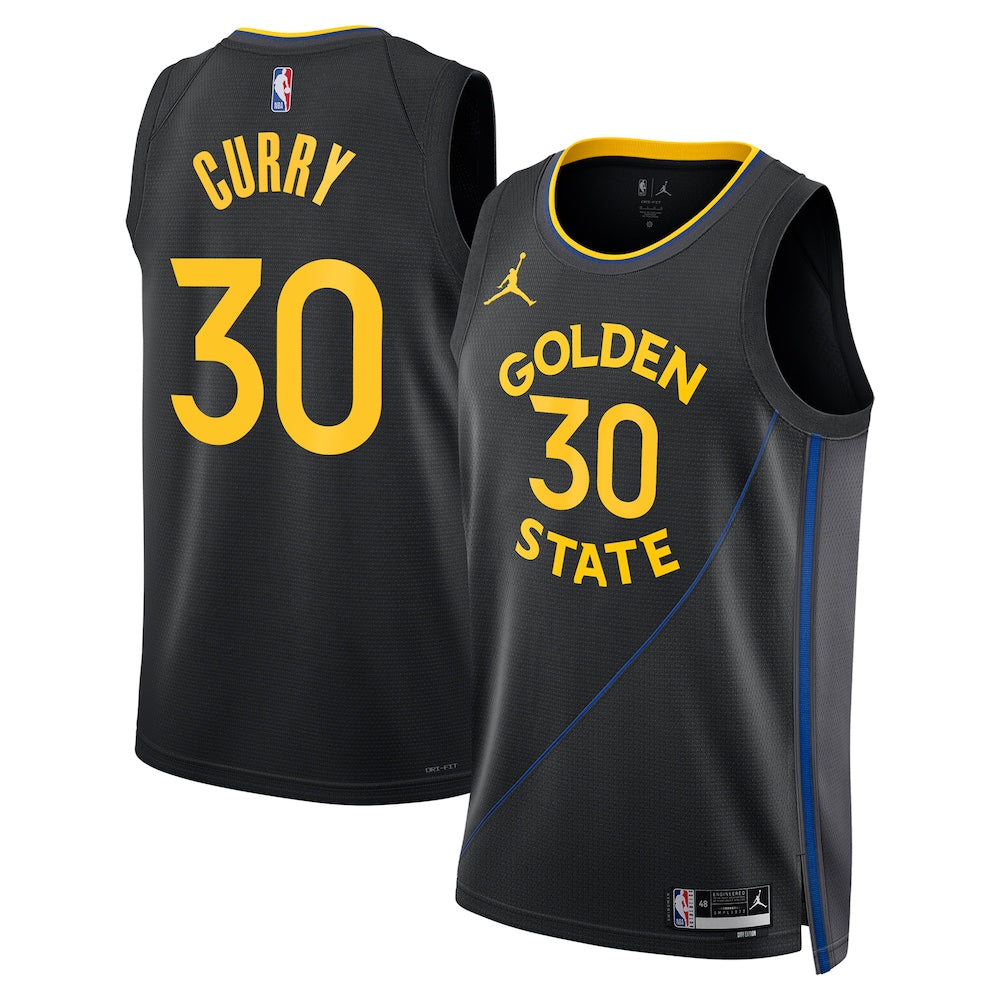 Golden State Warriors Jordan Brand 202425 Statement Edition Swingman Jersey Black Stephen Curry Unisex | RTJ13329 product