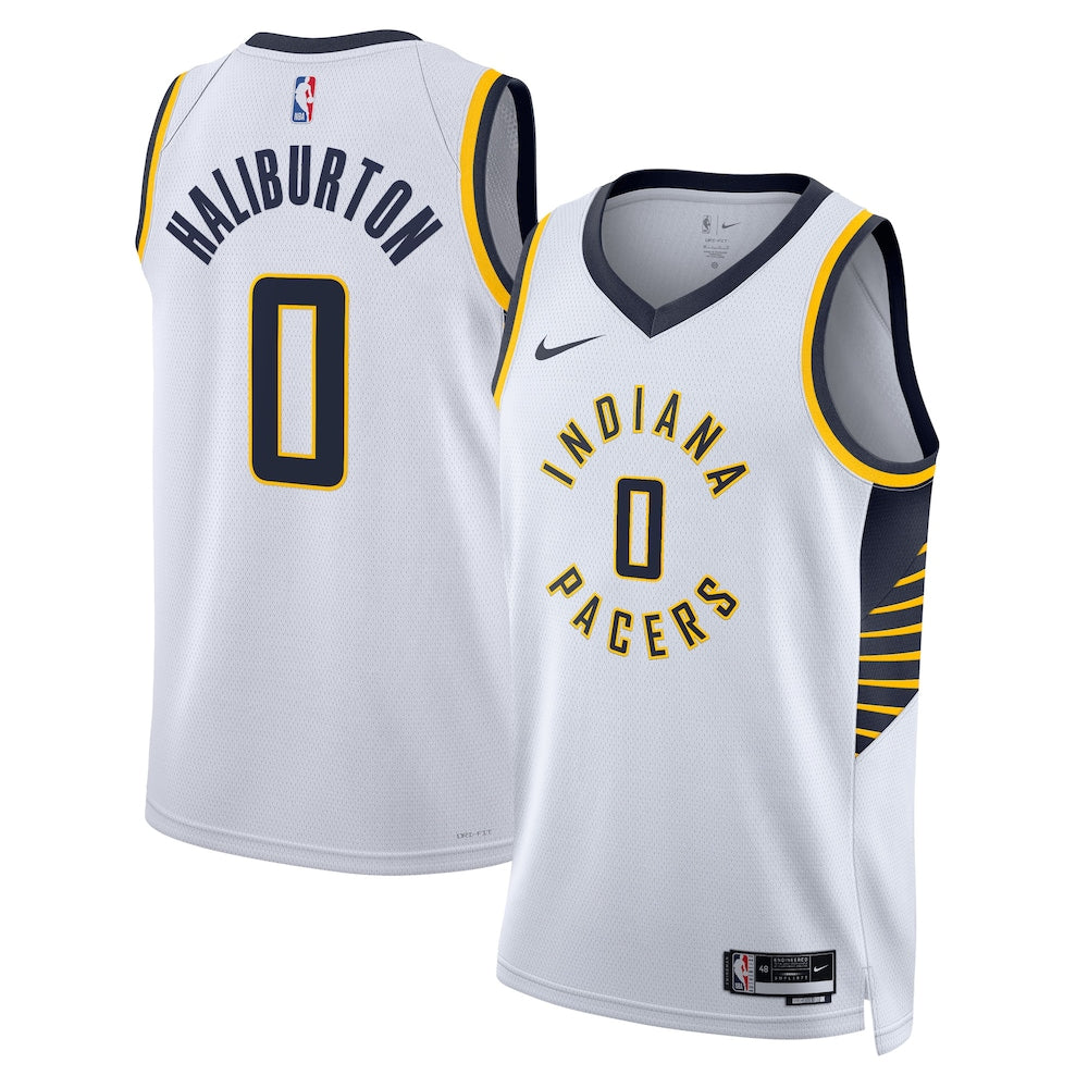 Indiana Pacers Association Edition Swingman Jersey White Tyrese Haliburton Unisex | RTJ13133 product image 1, provided for