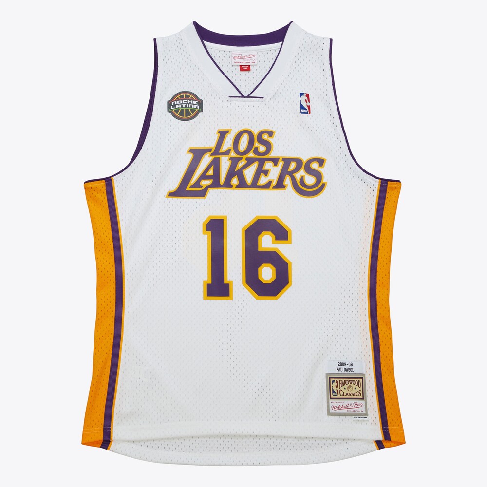 Los Angeles Lakers Swingman Jersey Pau Gasol 2008 | Stitched Jersey RTJS 12071 product image 1, provided for visual