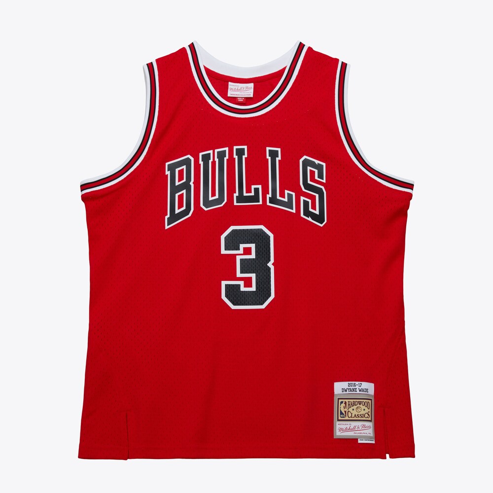 Chicago Bulls Dark Jersey Dwyane Wade 2016 | Stitched Jersey RTJS 12029 product image 1, provided for visual reference and