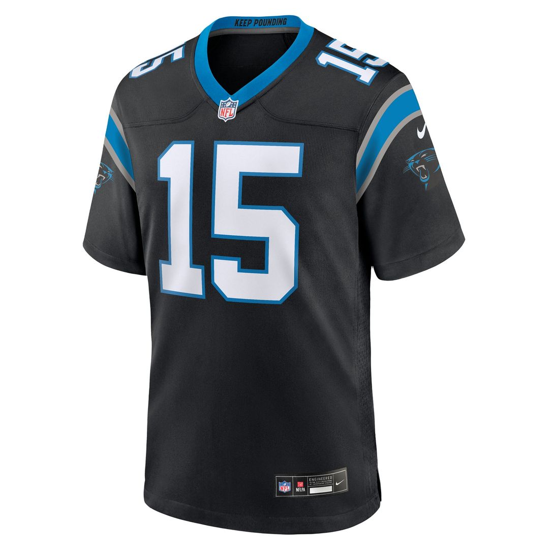 Carolina Panthers Jimmy Horn Jr Nike Black Game Jersey product image 2