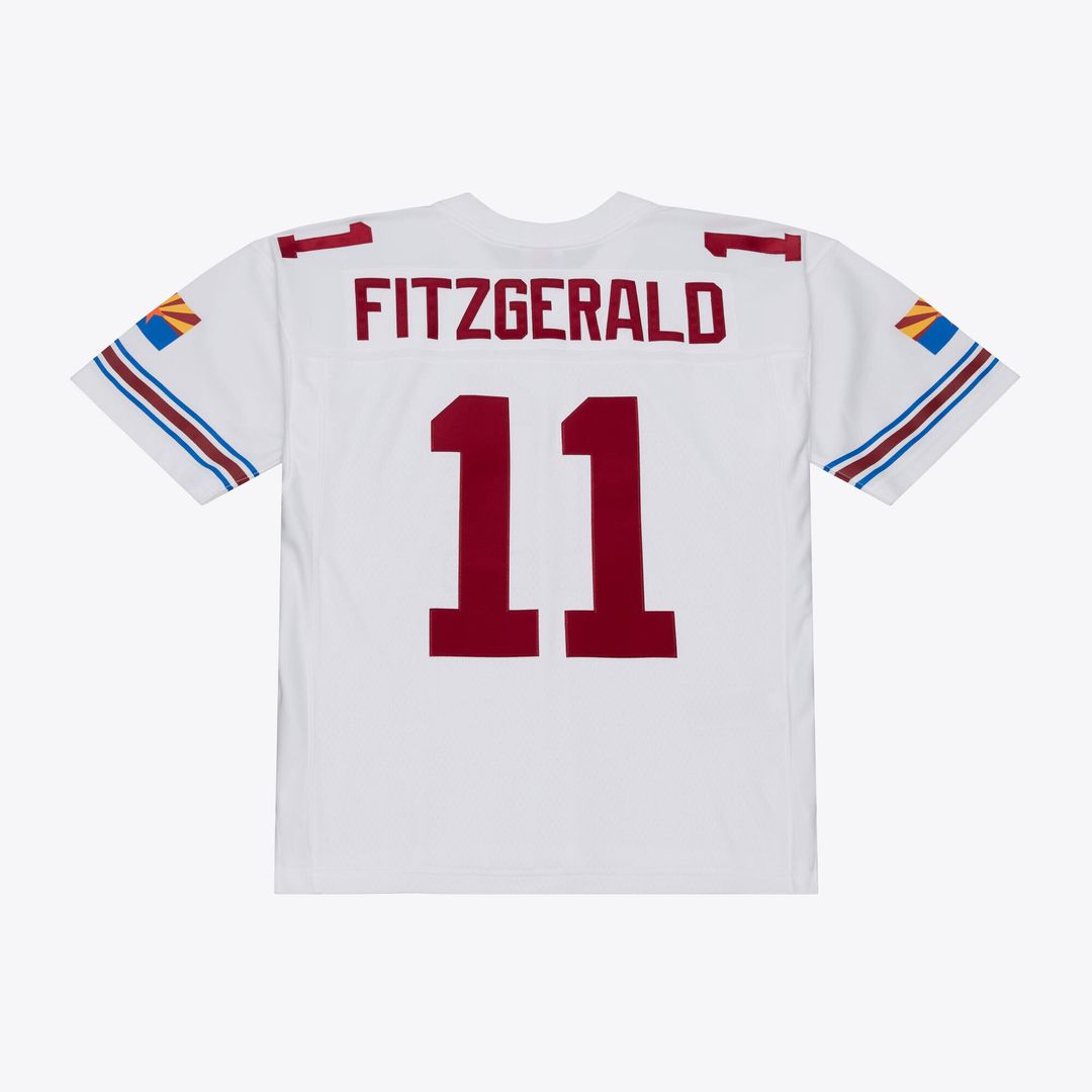 Arizona Cardinals Larry Fitzgerald Mitchell & Ness White product image 2